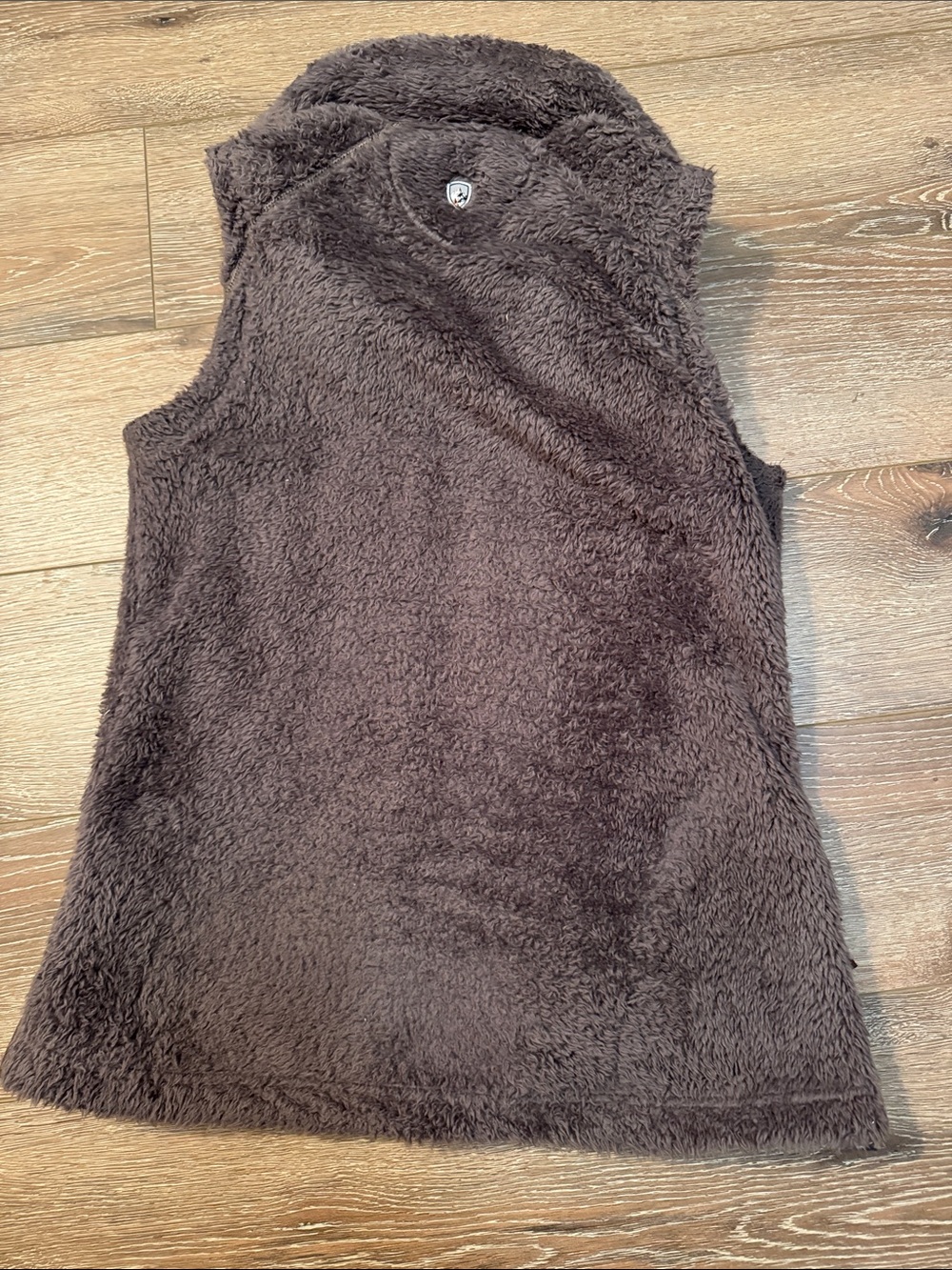 Kuhl Plush Fleece Vest — Brown Small - Picture 11 of 12